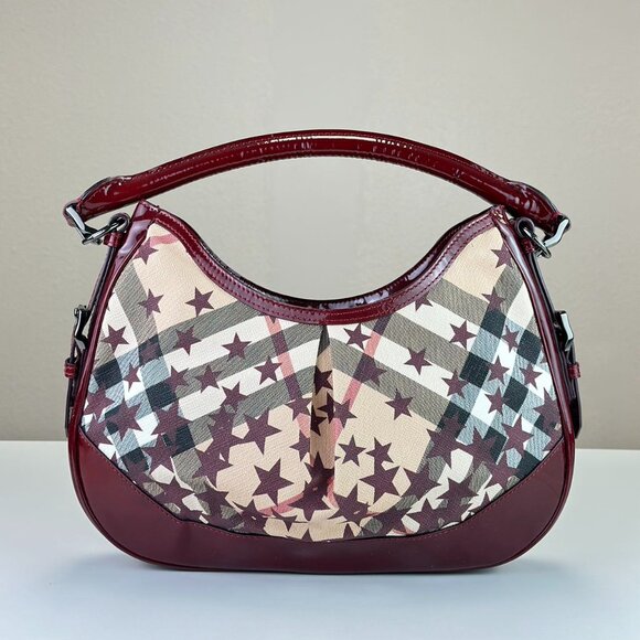 Burberry Signature Logo Shoulder Bag Tote - Picture 1 of 9